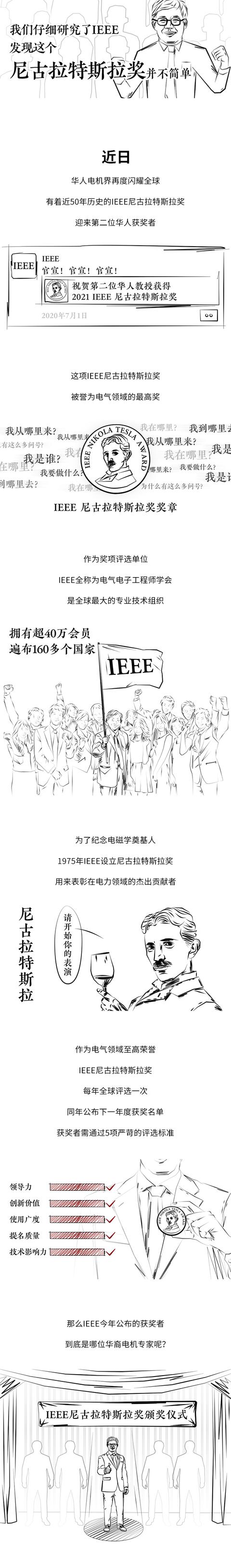 我們仔細(xì)研究了IEEE，發(fā)現(xiàn)這個(gè)尼古拉特斯拉獎(jiǎng)并不簡(jiǎn)單